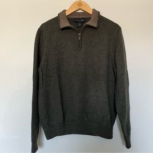 Brooks Brothers Quarter Zip - 100% Merino Wool